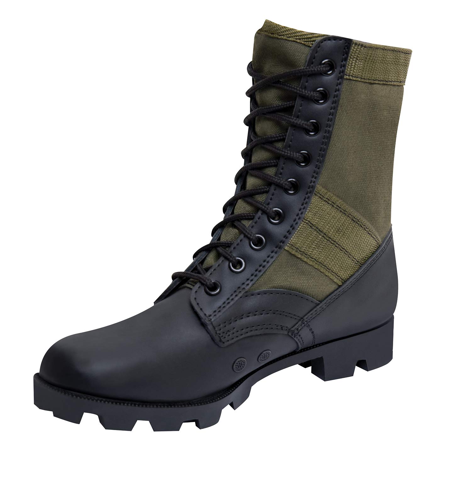 Rothco Jungle Boots - Durable Military Work Boots for Hiking, Outdoor & Tactical Use - Perfect for Camping, Hunting & Heavy Duty Work