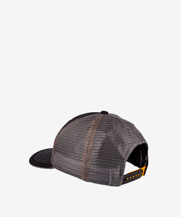 Wrangler Bronc Buster Mesh Back Trucker Cap for Men - Breathable Adjustable Baseball Hat for Outdoor, Hiking, and Casual Wear