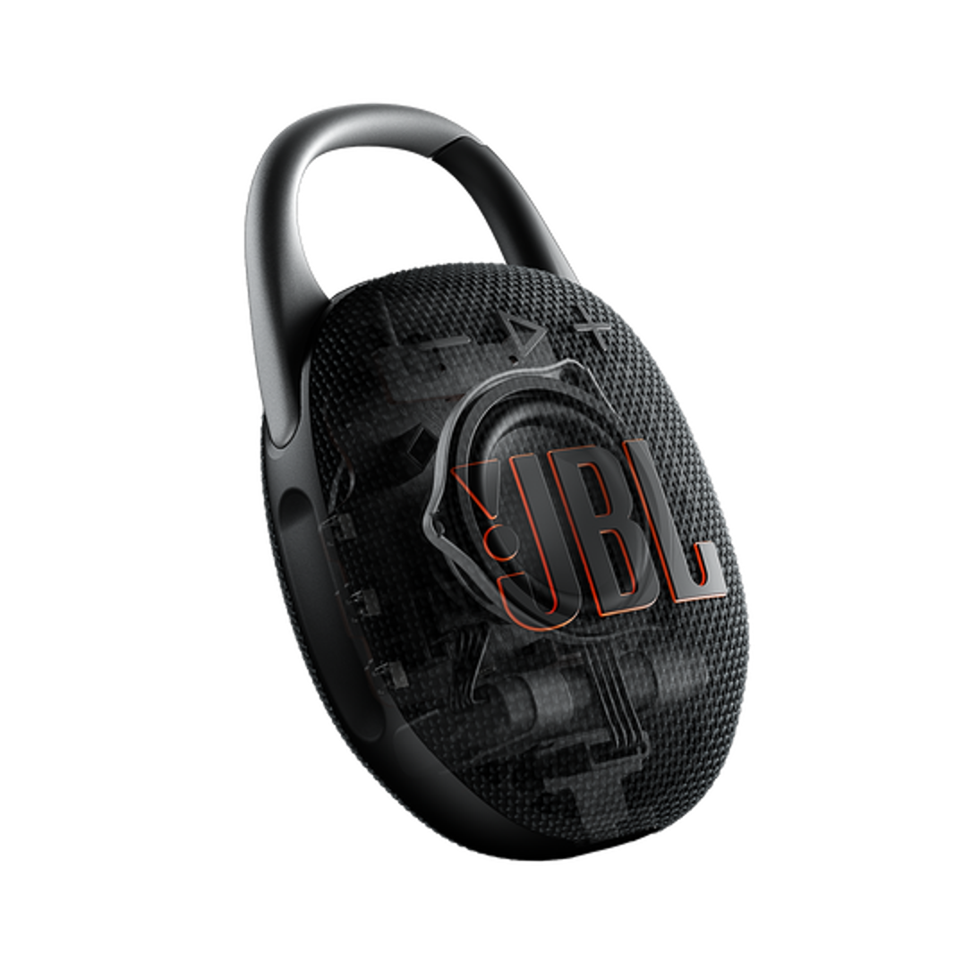 JBL Clip 5 Portable Bluetooth Speaker - Waterproof Wireless Speaker with Built-in Carabiner, Rich Bass & 10-Hour Playtime - Perfect for Outdoor Adventures, Beach, Hiking & Travel