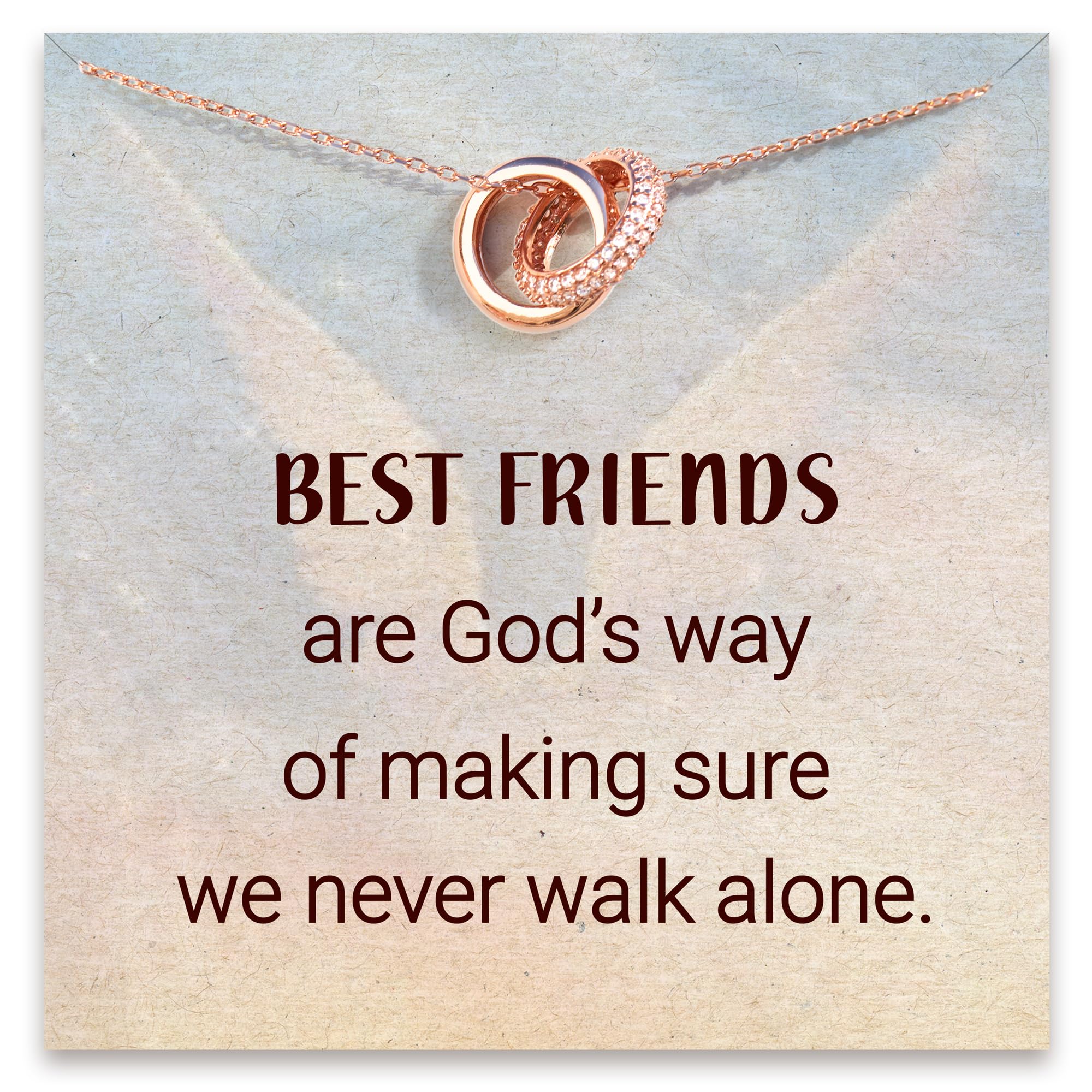 STORYJEWELLERY Rose Gold Necklace for Women - Elegant Dainty Pendant Jewelry Gift for Mom, Daughter, Sister & Friends | Birthday, Anniversary, Valentine's Day Present | Perfect for Everyday Wear & Special Occasions