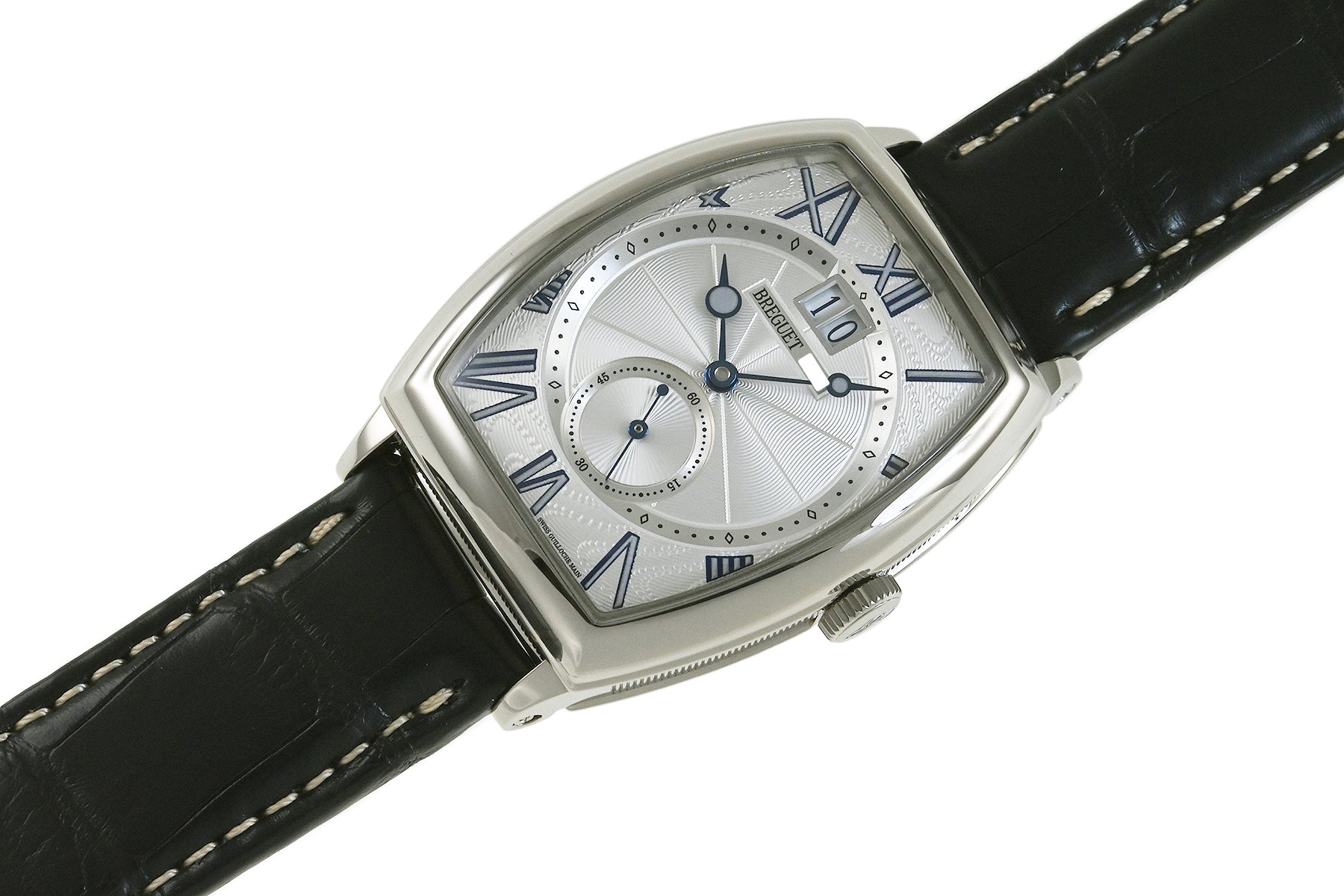 Breguet Heritage 18K White Gold Luxury Men's Watch - Classic Dress Watch for Business & Formal Occasions