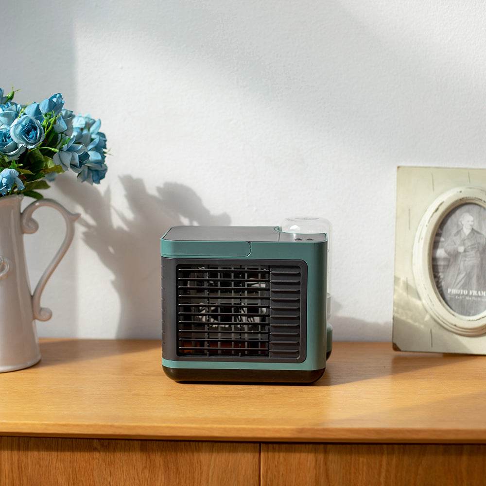 Portable Air Conditioner - AirBean Mini & Quiet Cooling Unit for Home, Office, Bedroom | Personal Space Cooler with Energy-Efficient Technology for Summer & Hot Weather Use