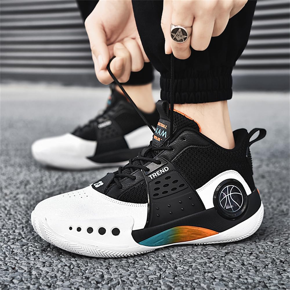 **Men's Basketball Shoes - Running & Casual Sneakers for Work, Cross Training & Everyday Wear - Lightweight & Comfortable for Sports, Gym & Outdoor Activities**