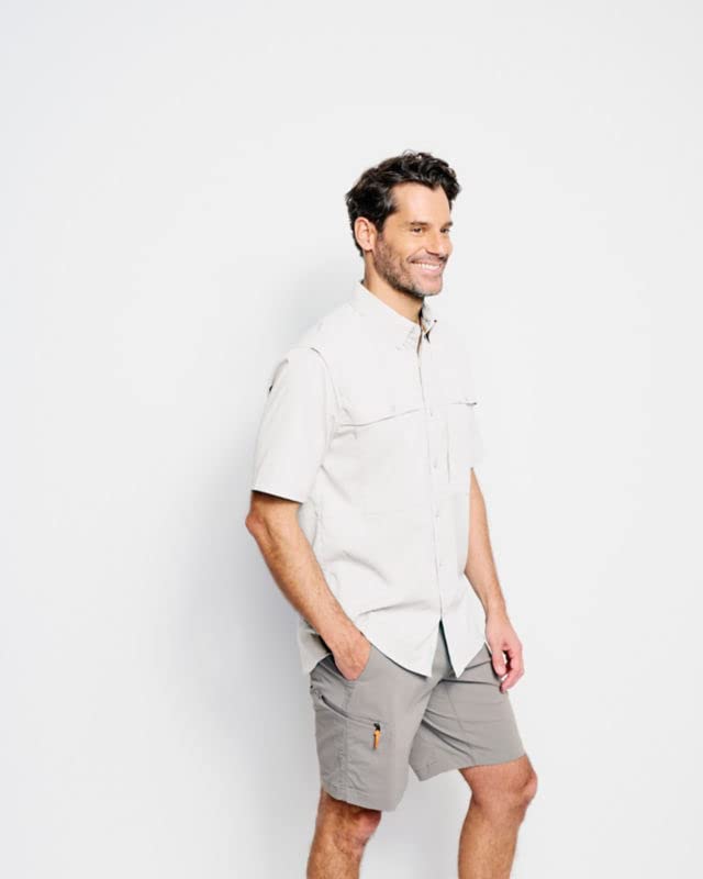 Orvis Men's Open Air Caster Short-Sleeve Solid Casual Shirt - Breathable & Lightweight for Fishing, Hiking & Outdoor Adventures