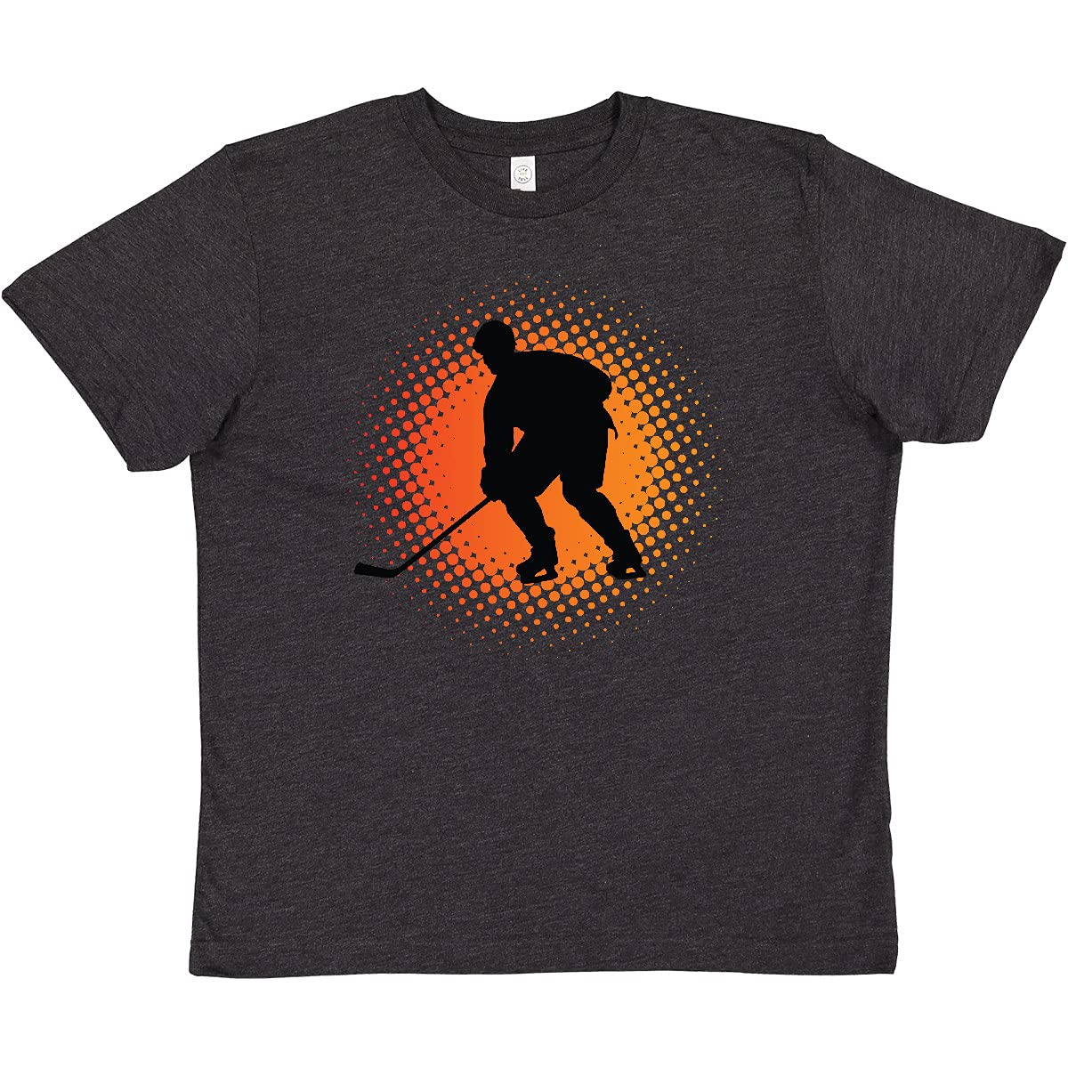 Inktastic Play Hockey Sports Youth T-Shirt - Comfortable Kids Hockey Jersey for Boys & Girls - Perfect for Hockey Practice, Games & Fan Support
