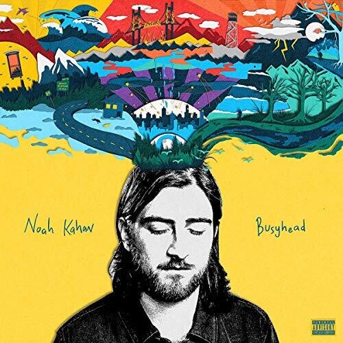 Noah Kahan Busyhead LP Vinyl Record - Limited Edition Music Album for Collectors & Fans | Perfect for Home Listening, Gifts & Vinyl Enthusiasts