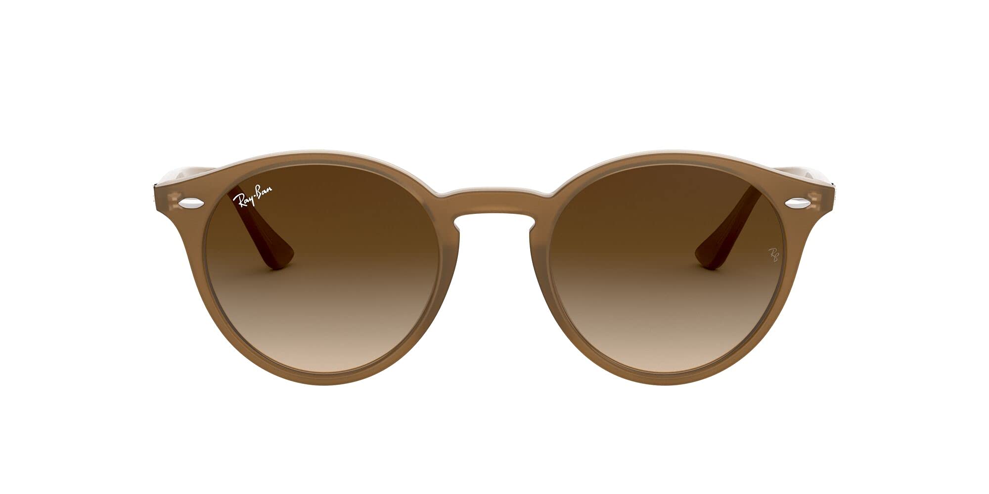Ray-Ban RB2180 Round Polarized Sunglasses for Men & Women - Classic Vintage Style UV Protection - Perfect for Driving, Beach & Outdoor Activities