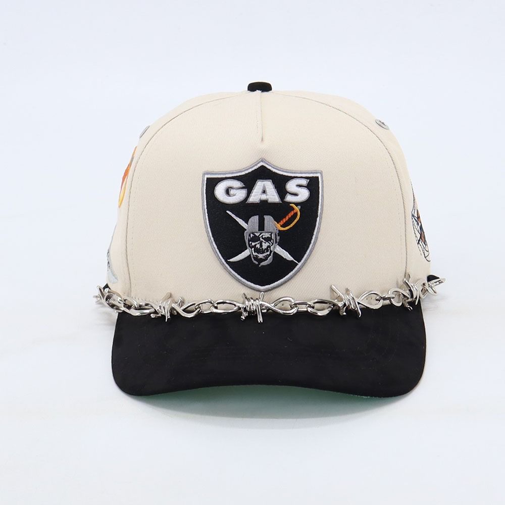 GAS Raiders Hat - Stylish Adjustable Baseball Cap for Men & Women - Perfect for Outdoor Sports, Casual Wear & Fan Gear