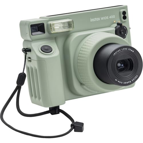 FujiFilm Instax Wide 400 Instant Camera Bundle with Twin Pack Film, Carrying Case & Accessories - Portable Instant Camera for Travel, Parties, Weddings & Family Memories