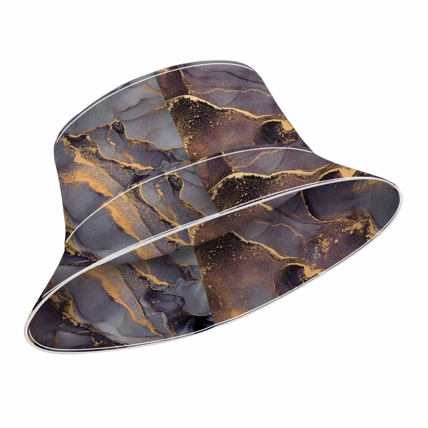 WONDERTIFY Snow Spruce Trees Bucket Hat - Stylish Outdoor Sun Protection for Hiking, Beach & Summer Activities