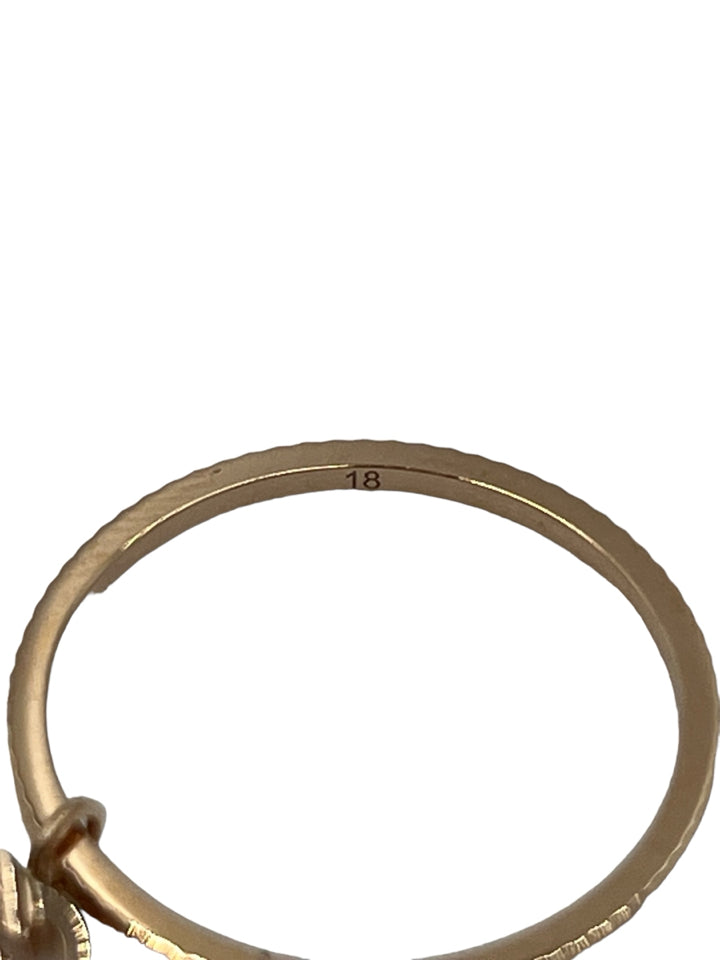 Gucci GG Running Pink Gold Ring for Women - Size 8.25 | Luxury Fashion Jewelry for Everyday Wear & Special Occasions
