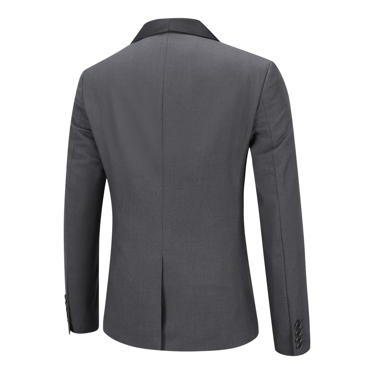Boyland Men's 3-Piece Slim Fit Suit Set with Shawl Collar - Single Breasted 1-Button Formal Business Suit for Wedding, Dinner & Office Wear | Perfect for Business Meetings, Special Occasions & Professional Events