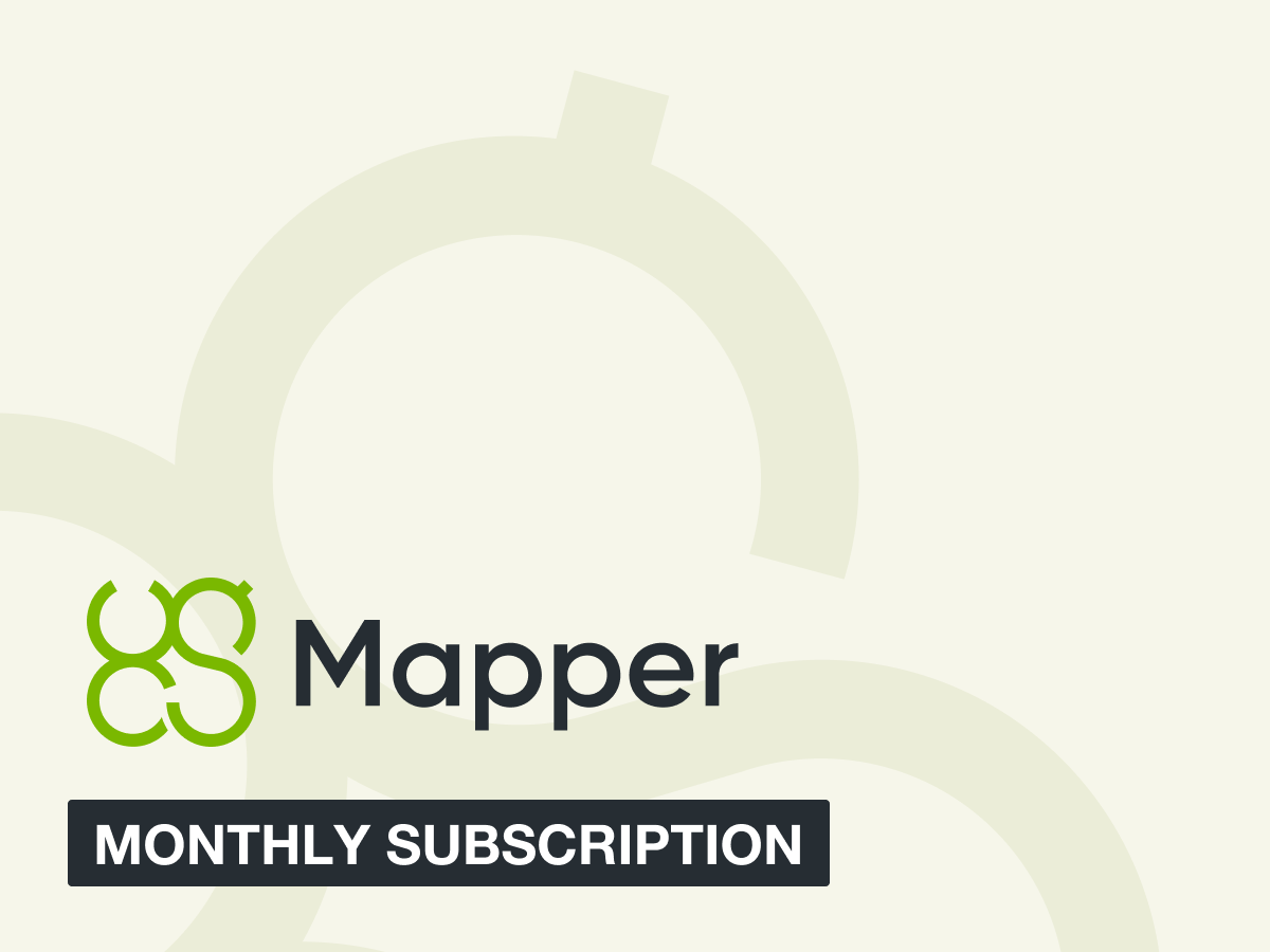 UgCS Mapper Monthly Subscription - Professional Drone Mapping Software for Surveying & Aerial Photography | Perfect for Construction, Agriculture & GIS Professionals