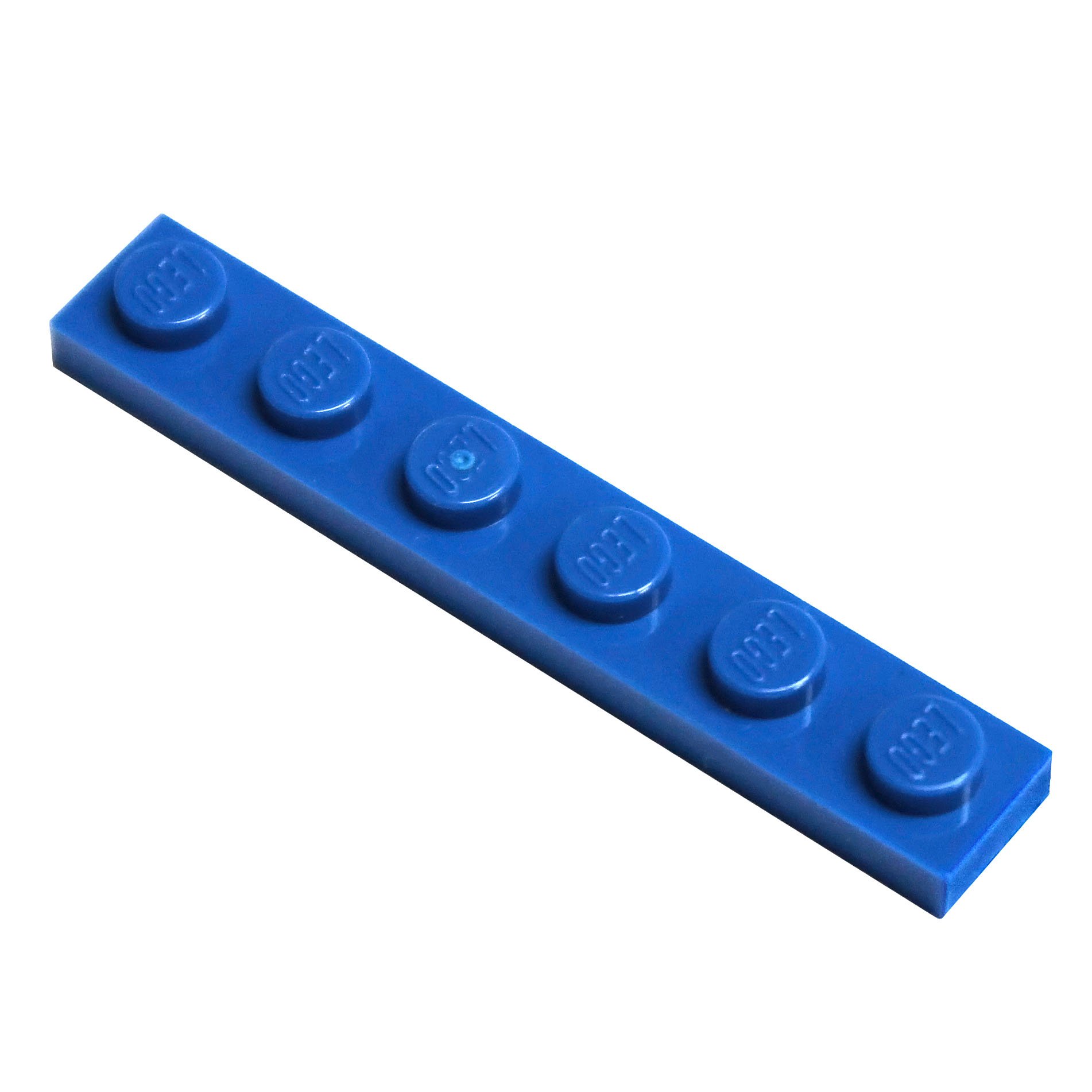 LEGO Bright Blue 1x6 Plate (20 Pieces) - Perfect for Building, DIY Projects, and LEGO Creations