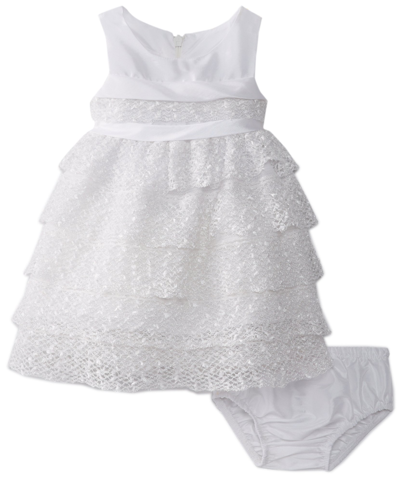 Bonnie Baby Girls Newborn Crochet Lace Headband & Hair Accessories - Perfect for Newborn Photography, Christening, and Special Occasions
