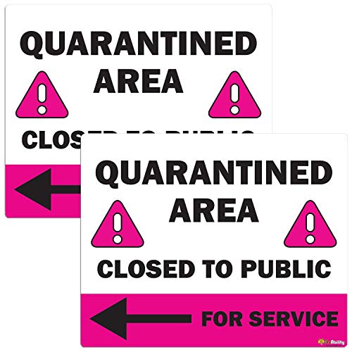 Quarantined Area - Service to Left, Pink