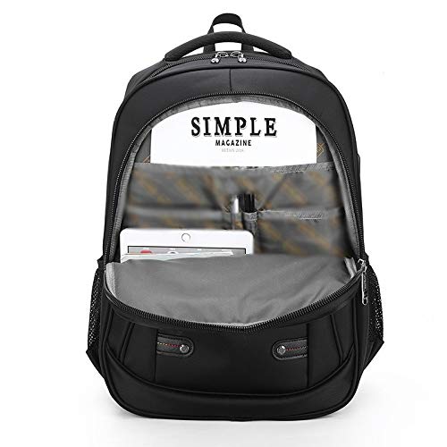 LUCIY Men's Breathable Backpack - Lightweight Outdoor Hiking Climbing Shoulder Bag with Multi-Functional Pockets for Travel, Work & Daily Use