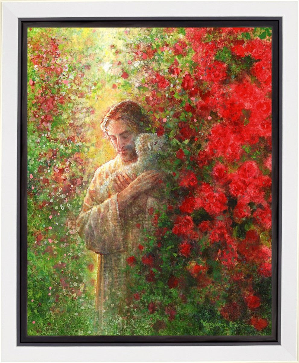 Love Everlasting Gallery Wrap Canvas - Romantic Home Decor for Bedroom, Living Room & Wedding Gifts - Perfect for Anniversaries, Valentine's Day & Couples' Home Decor