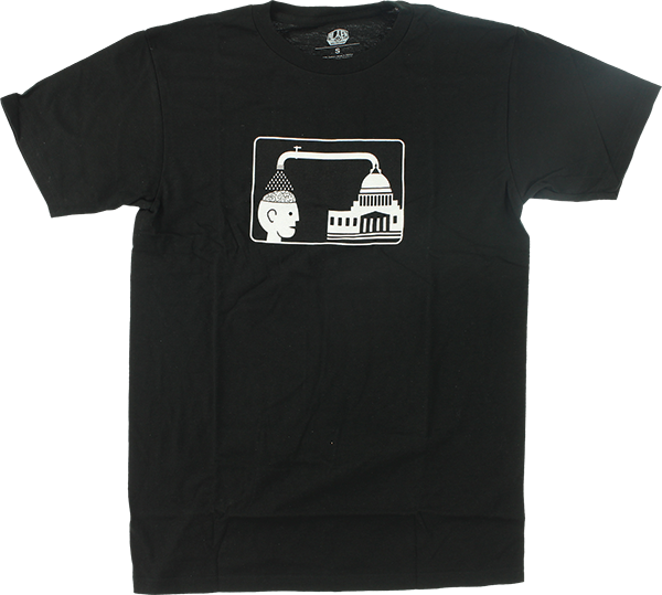 Alien Workshop Brainwash Graphic T-Shirt - Black Small | Men's Streetwear Tee for Skateboarding & Casual Outfits