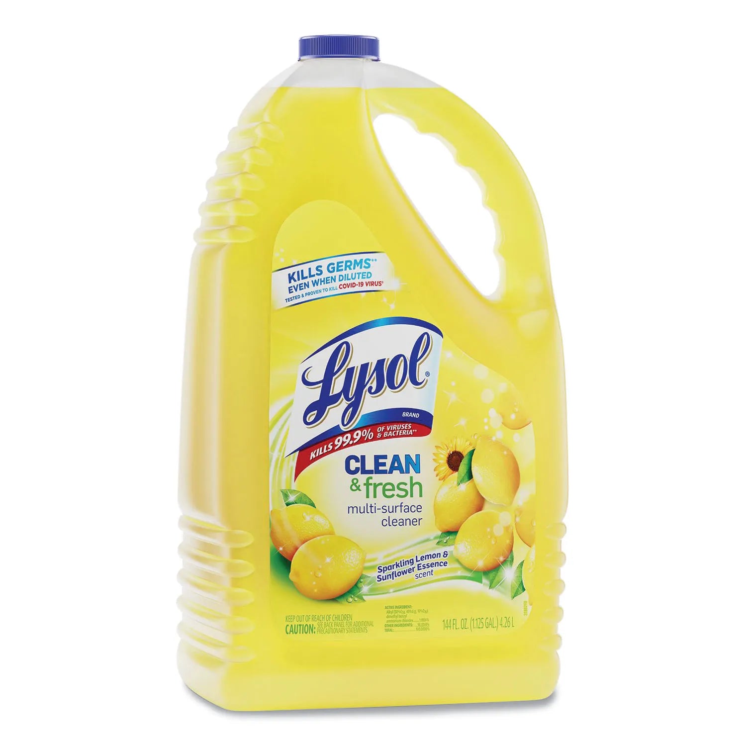 Multi-Surface Cleaner 144oz (4 Pack) – All-Purpose Cleaning Solution for Kitchen, Bathroom, Floors & More