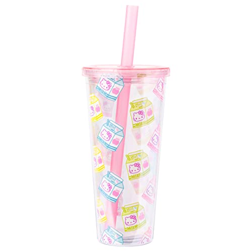 Hello Kitty Milk Carton Boba