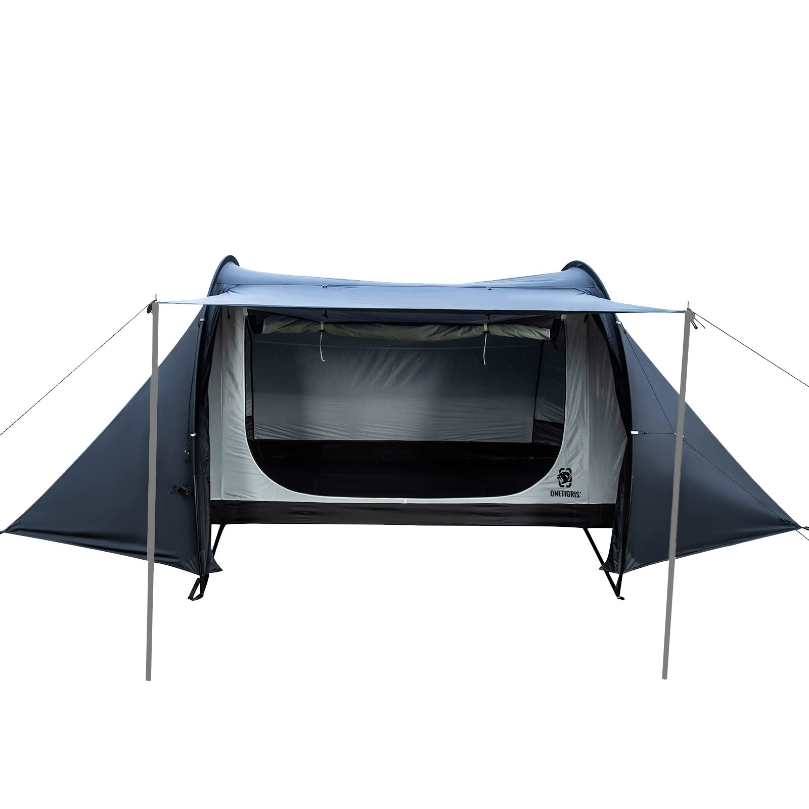 OneTigris COMETA Windproof Waterproof Camping Tent - Detachable Mesh Inner Tent & Carry Bag Included - Easy Setup Lightweight Backpacking Tent for Hiking, Beach, Picnic, Family Outdoor Adventures