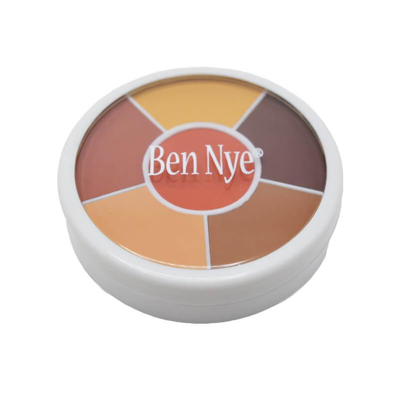 Ben Nye Mojave Adjuster Wheel SCW 100 - Professional Makeup Color Corrector for Film & Theater - Perfect for Contouring, Highlighting & Skin Tone Adjustments