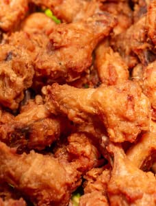 Fried Chicken Wings Delicious Food