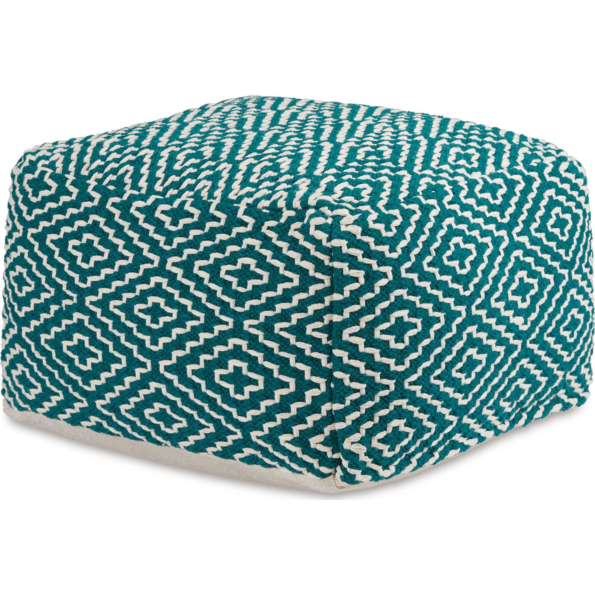 Teal/Ivory