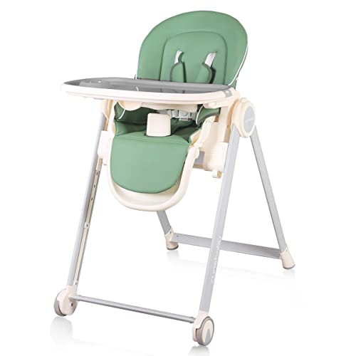 Cynebaby Adjustable High Chair for Babies & Toddlers - Space Saving, Multifunctional Baby Feeding Chair with Easy-Clean Tray | Perfect for Dining, Weaning & Family Meals