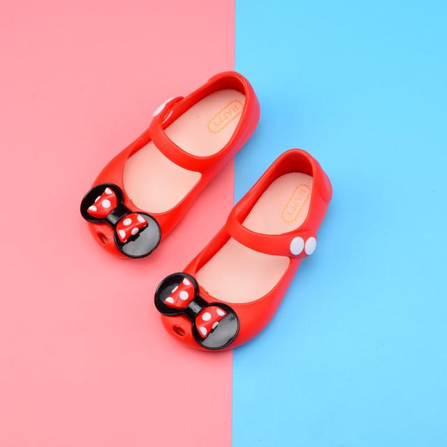 Bowtique Polka Dot Jelly Sandals for Women - Comfortable & Stylish Beach Shoes for Summer, Pool Party, and Casual Outings