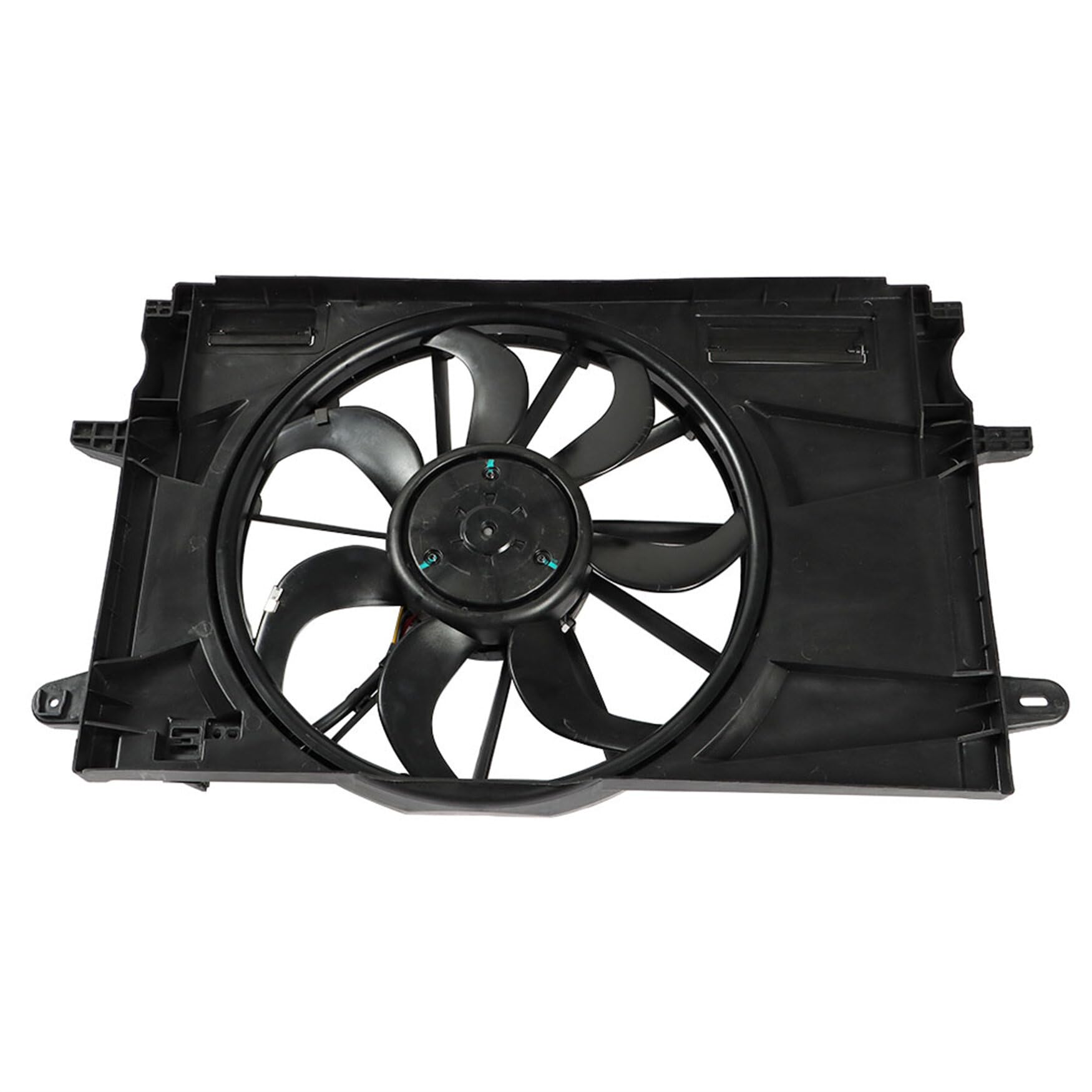 WFLNHB Radiator Cooling Fan Replacement for 2017-2019 Chevy Cruze 1.4L (Part# 39013323) - Compatible with AC System & Engine Cooling | Perfect for Summer Driving & Overheating Prevention