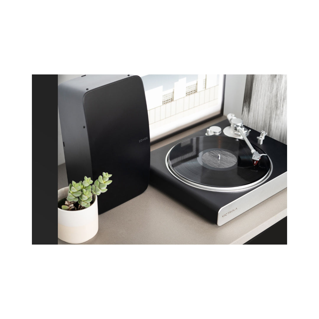 Victrola Stream Carbon Turntable - Wireless Vinyl Record Player Compatible with Sonos | Perfect for Home Entertainment & Music Lovers