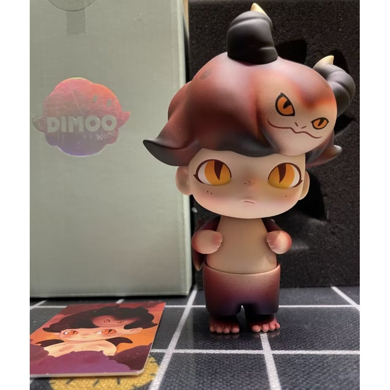 DIMOO Pajamas Party Charmander Limited Edition Collectible Figure - Perfect for Anime Fans, Pokemon Collectors, and Gift Giving