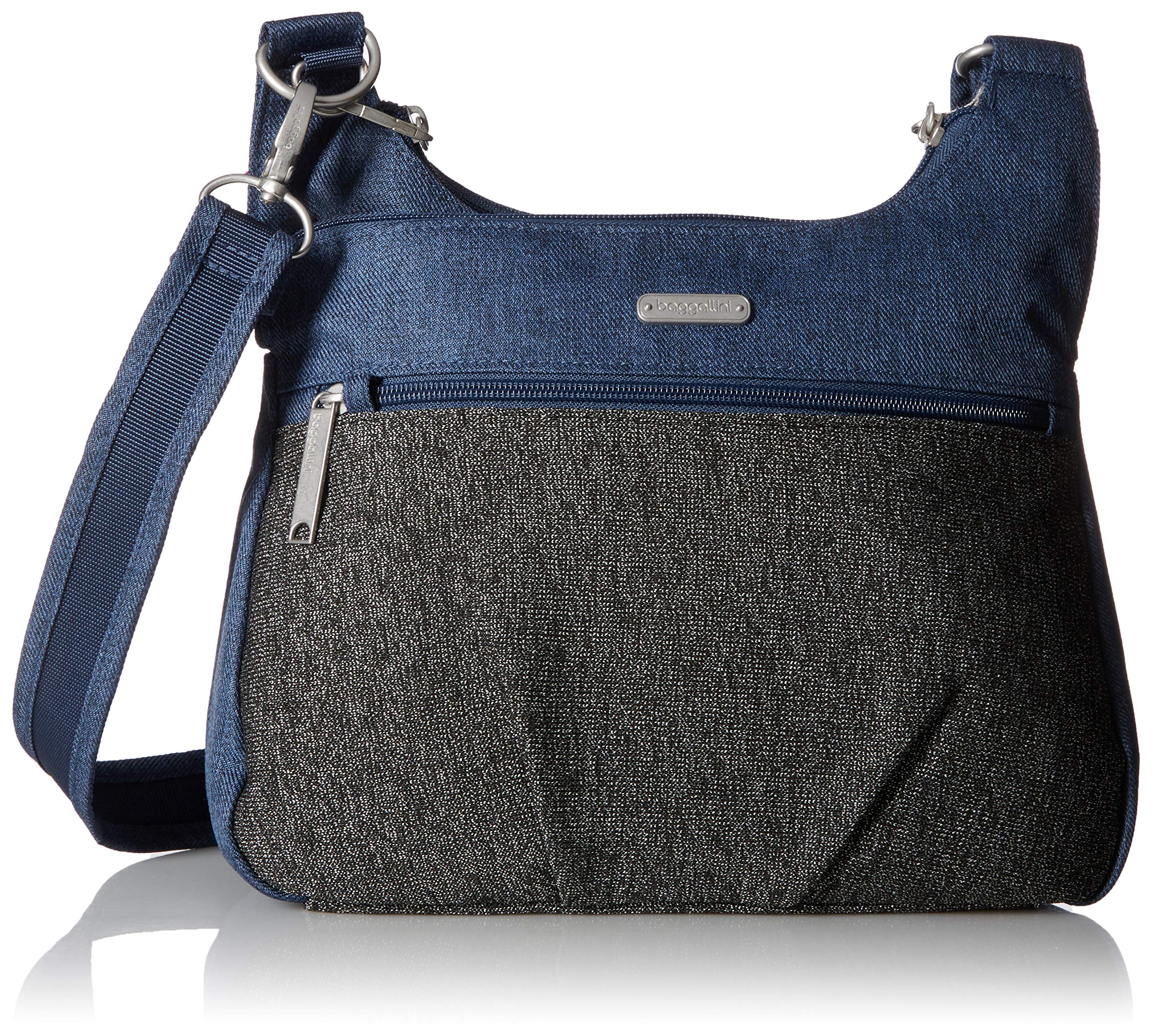 Baggallini Anti-Theft Crossbody Purse for Women - Secure RFID Blocking Travel Bag - Perfect for Commuting, Shopping & Vacation