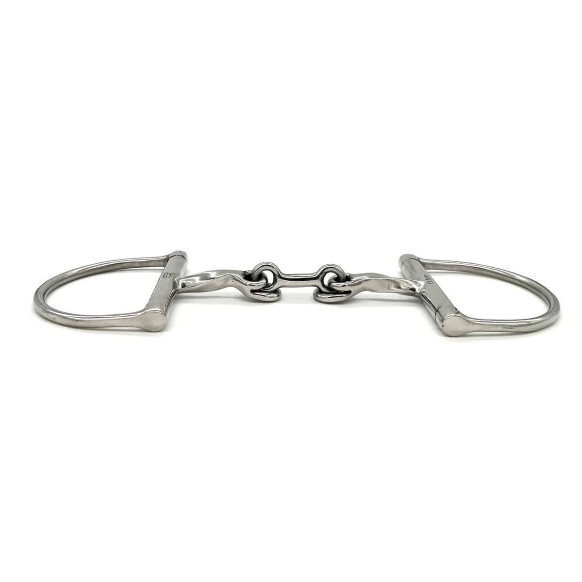 AJR Sport Twisted Locking Dog Bone Dee Bit - Heavy Duty Horse Training Bit for Western Riding, Dressage & Trail Riding - Secure Locking Mechanism for Better Control