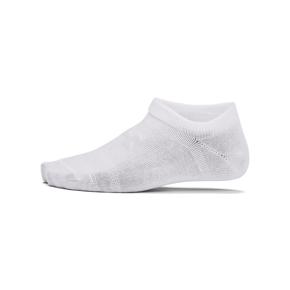 Under Armour Youth Essentials 6-Pack No-Show Socks for Boys & Girls - Breathable Athletic Socks for School, Sports & Everyday Wear