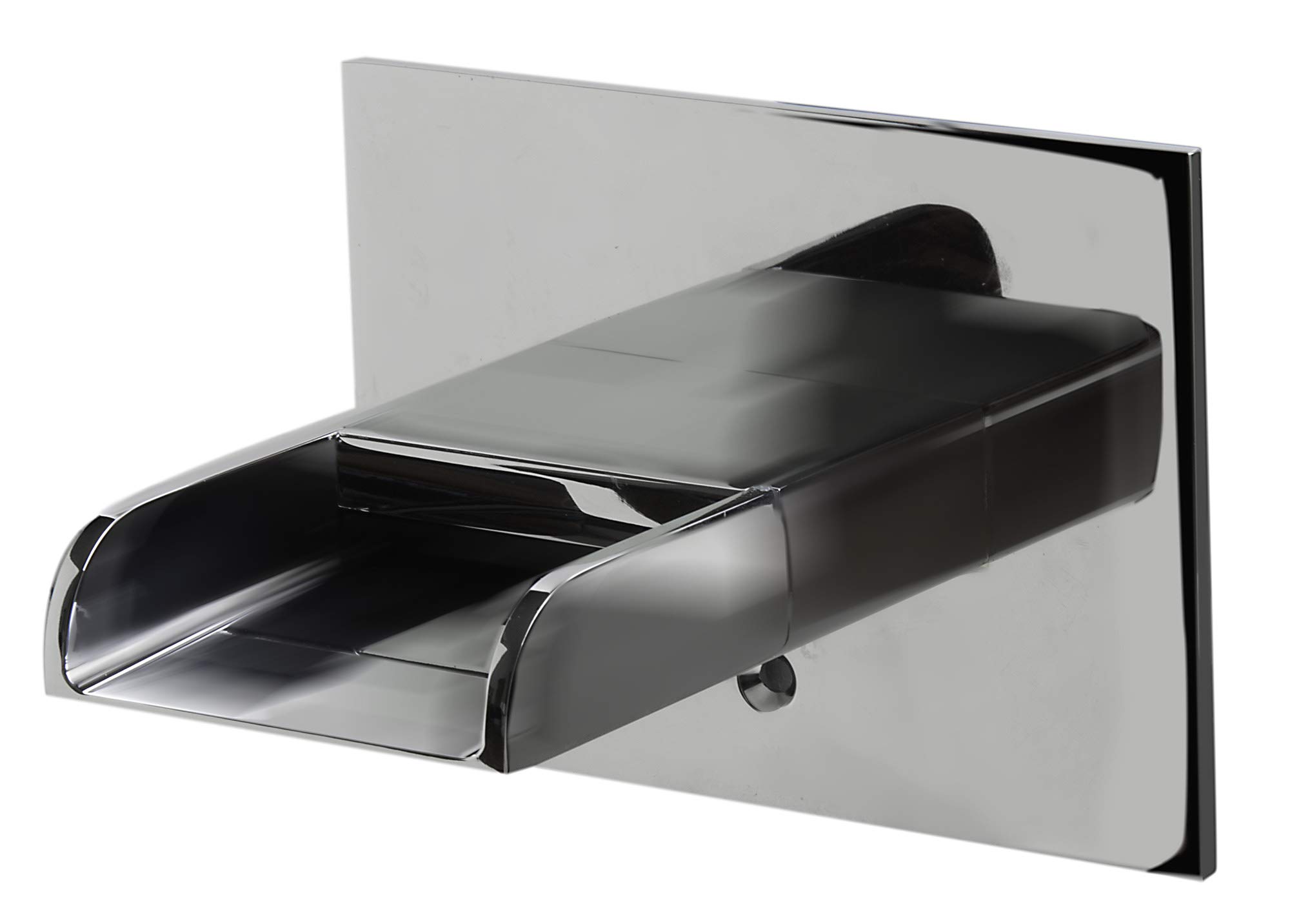 ALFI AB5901-PC Waterfall Tub Filler Faucet - Polished Chrome Finish for Modern Bathroom - Perfect for Freestanding Bathtubs and Spa Retreats