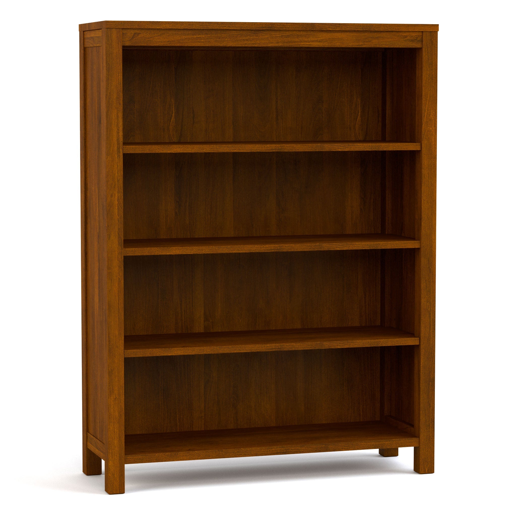 Origins 48 Inch High Bookcase - 5 Shelf Wooden Book Storage Organizer for Living Room, Office & Bedroom - Modern Tall Bookshelf for Home Decor & Book Lovers