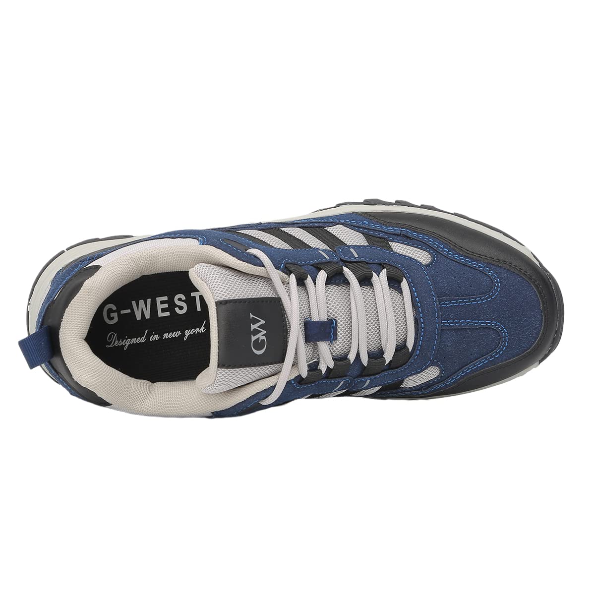 G WEST Men's Trail Running Shoes - Lightweight Hiking & Outdoor Athletic Shoes for Jogging, Walking & Gym Workouts - Perfect for Trail Running, Hiking & Daily Wear