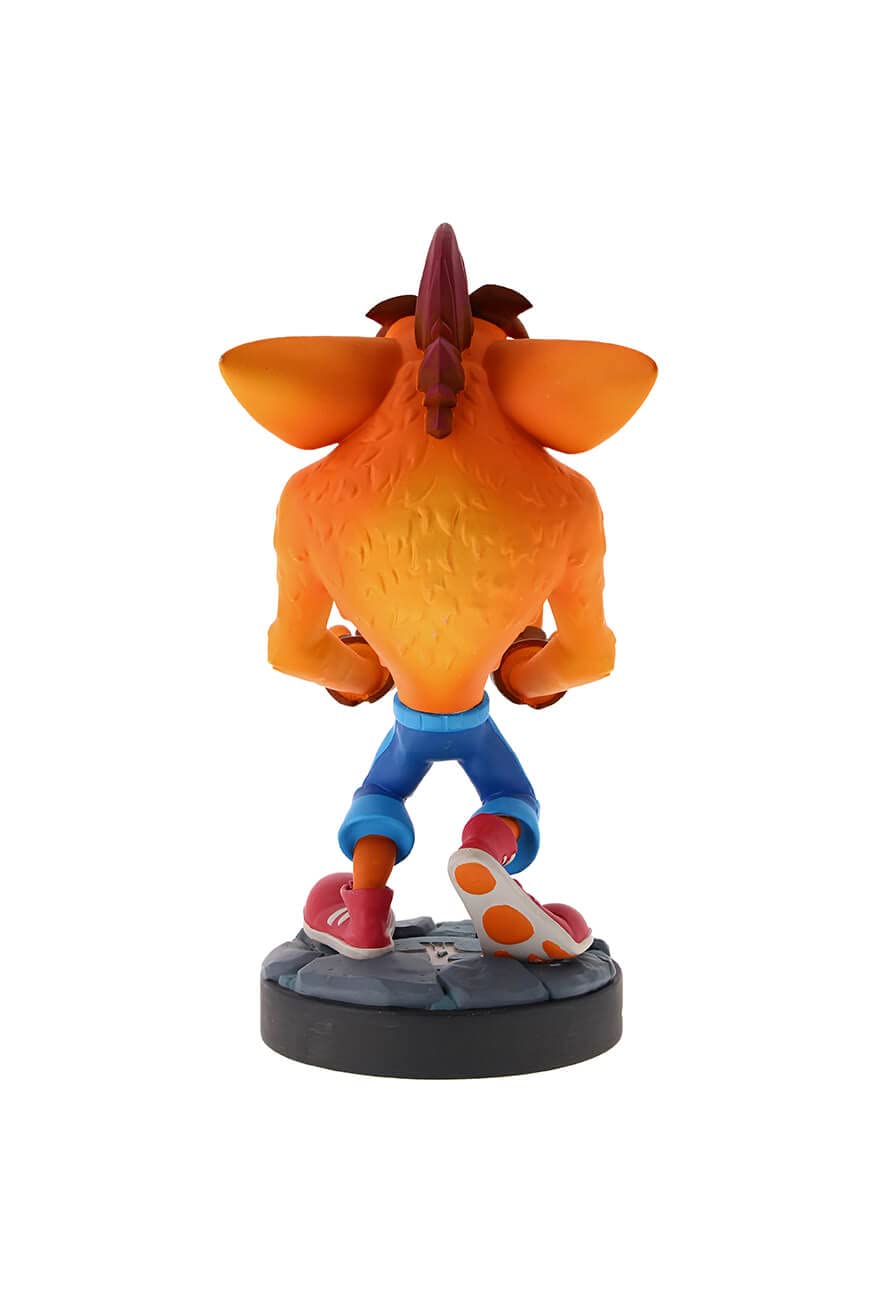 Crash Bandicoot 4 Officially Licensed Phone & Controller Holder - Gaming Device Stand with Cable Management | Perfect for PS4, Xbox, Switch & Mobile Gaming Setups