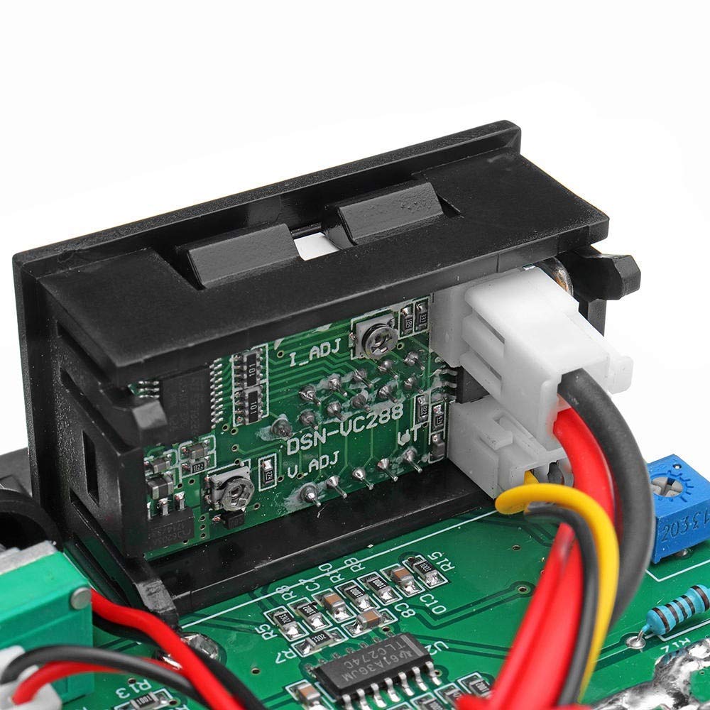 100W DC 12V Battery Capacity Tester Module - Digital Electronic Load Battery Discharge Tester for Li-ion, Lead Acid, NiMH Batteries | Perfect for DIY Electronics, Solar Power Systems & RC Vehicles