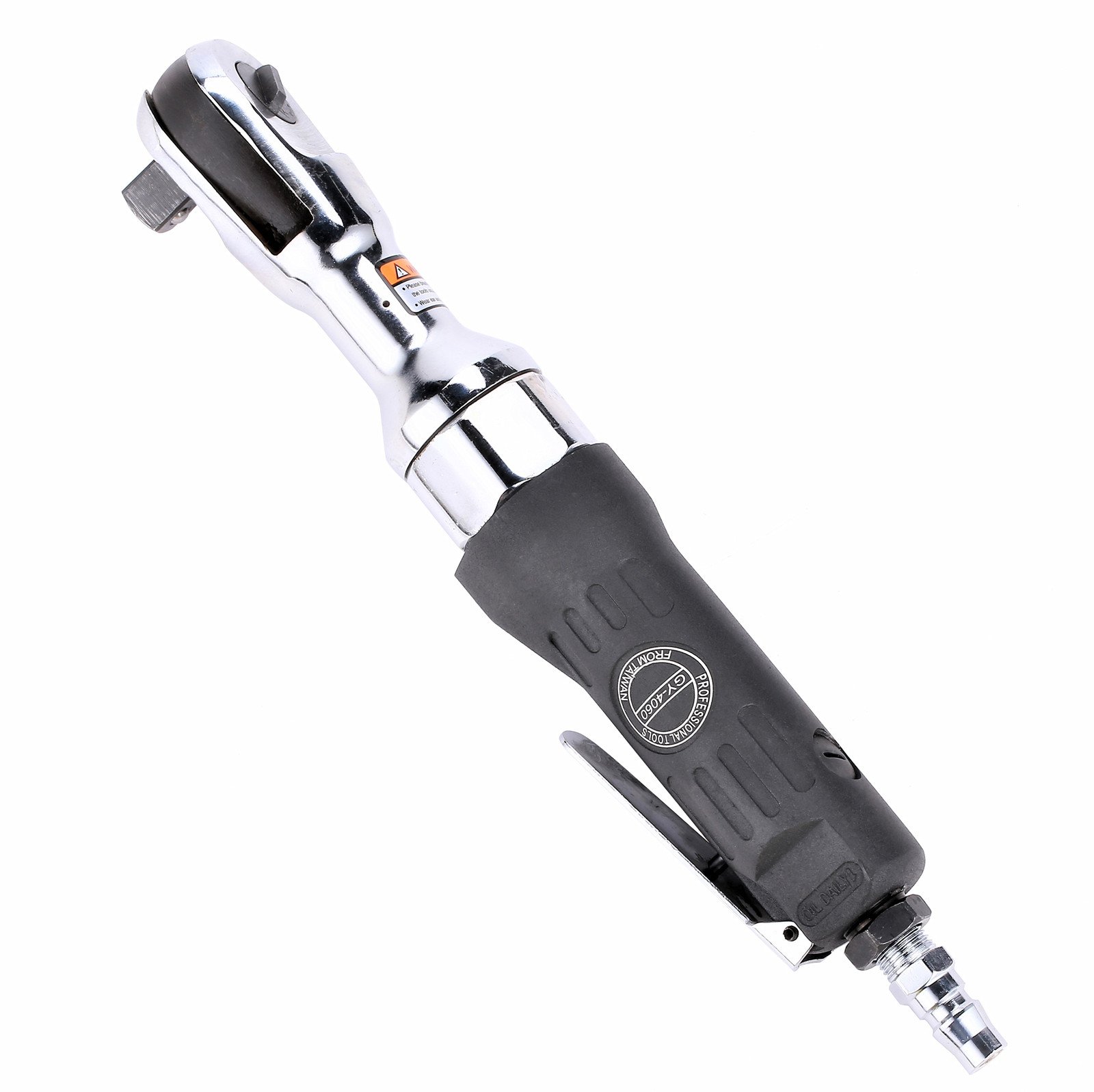 3/8 Inch Heavy Duty Air Ratchet Wrench - Pneumatic Power Spanner with High Torque Drive for Automotive Repair & Industrial Maintenance