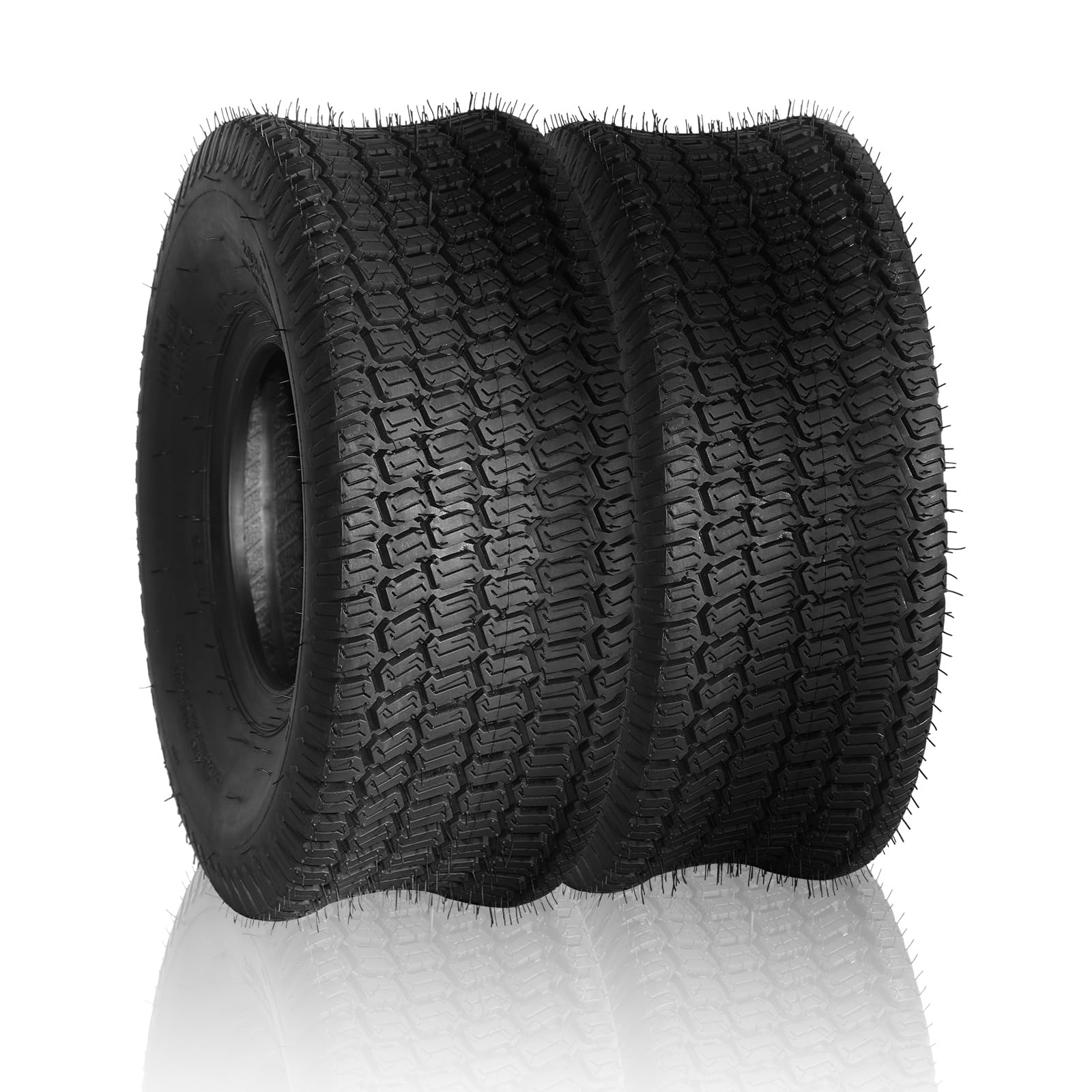 **20x8.00-8 Lawn Mower Tires - 4 Ply Tubeless Garden Tractor Turf Tires (Set of 2) - Perfect for Lawn Care, Landscaping & Outdoor Maintenance**