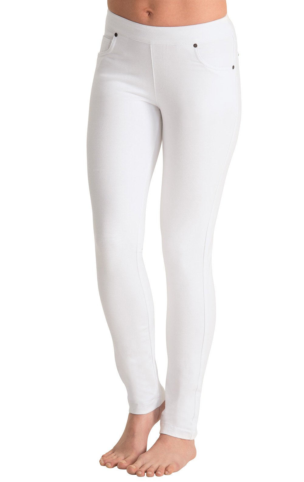 Women's PajamaJeans Denim Leggings - Comfortable Stretch Jeggings for Lounge & Sleep | Perfect for Relaxing at Home, Travel & Casual Outfits