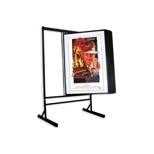 Euro Style Aluminum Floor Swinging Panel Displays - 5 Sizes (10/15/25 Flip Panels) - Perfect for Trade Shows, Retail Stores & Exhibitions