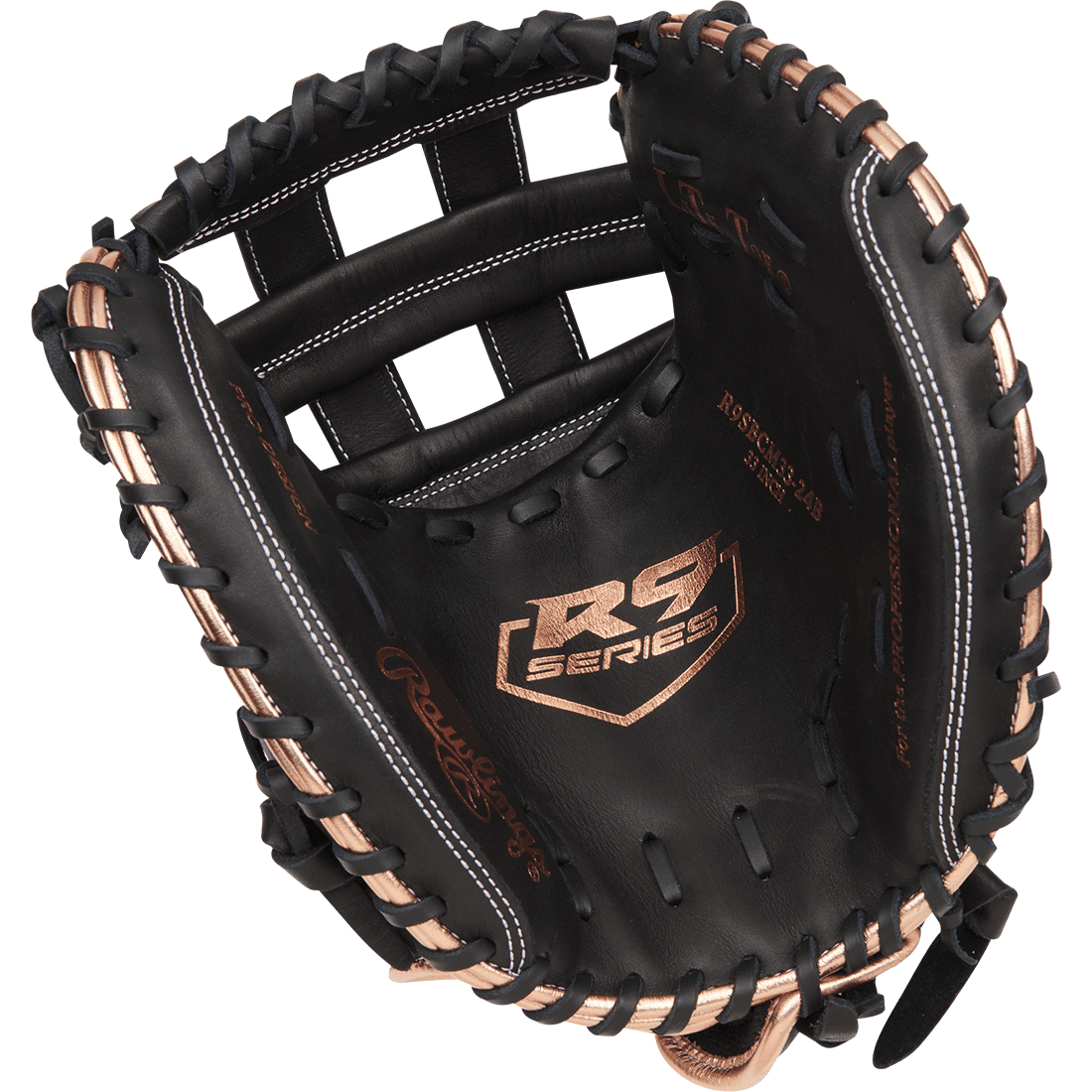 Rawlings R9 Series 33 Fastpitch Catcher's Mitt - R9SBCM33 24B Baseball Glove for Women & Youth | Perfect for Fastpitch Softball Games & Training