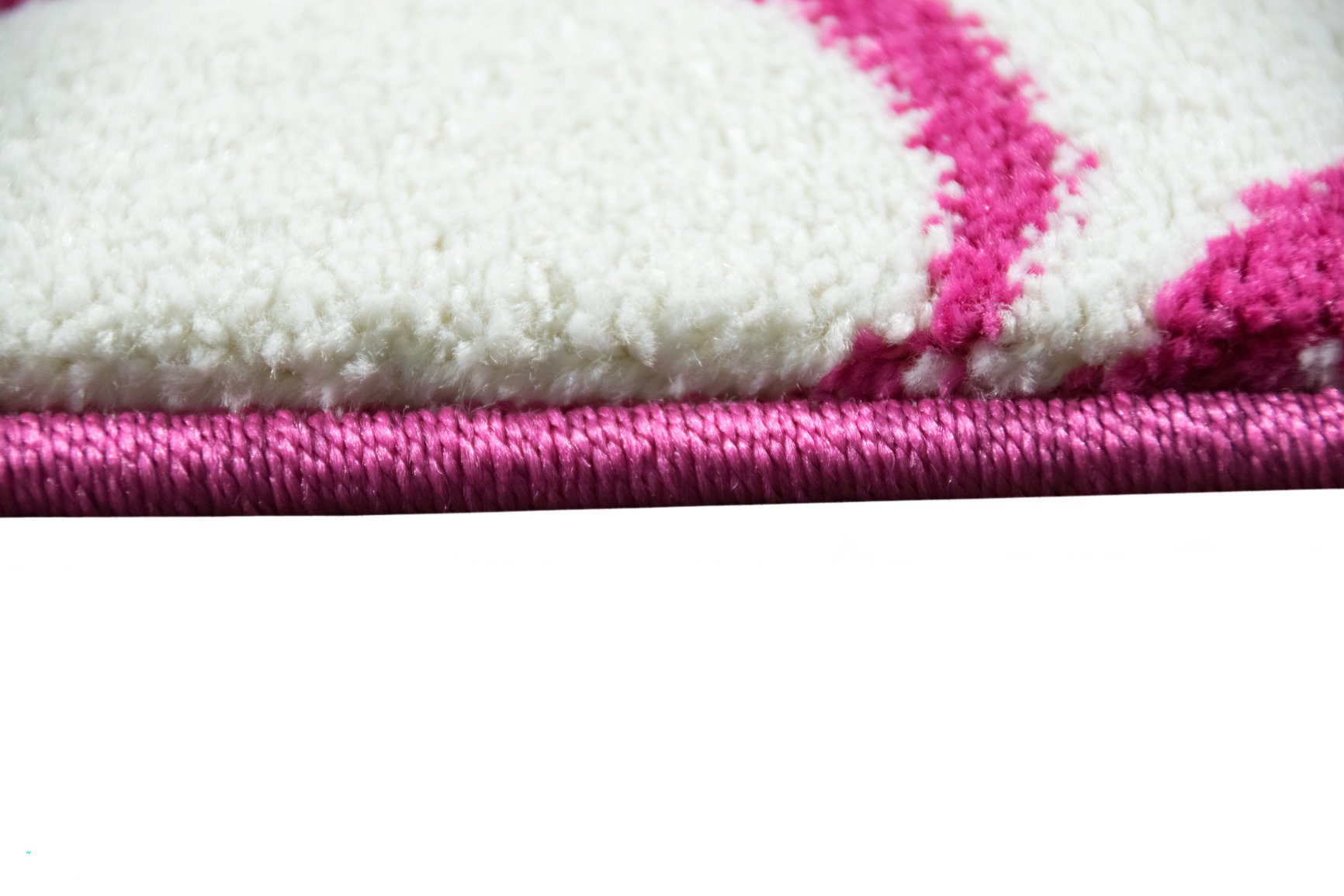 CARPETIA Unicorn Play Rug for Kids - Soft Pink & Cream Nursery Carpet, 140x200 cm - Perfect for Playrooms, Bedrooms & Daycare Centers