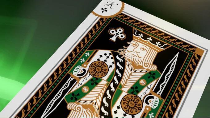 Emerald Princess Playing Cards - Premium Foiled Edition for Magic Tricks, Poker Games & Collectors | Elegant Gift for Card Enthusiasts