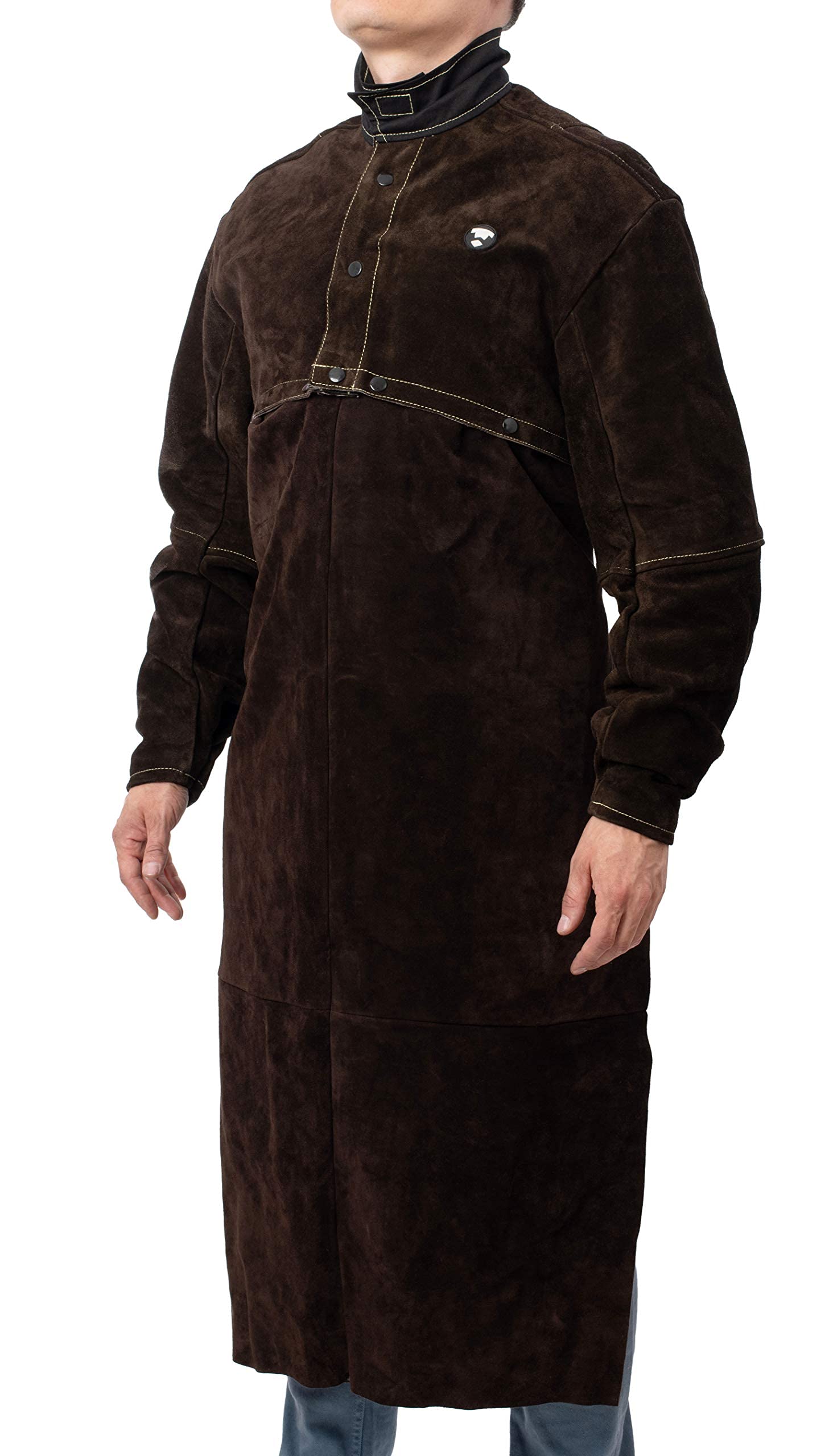 Waylander 2-Piece Split Leather Welding Jacket with Detachable 37